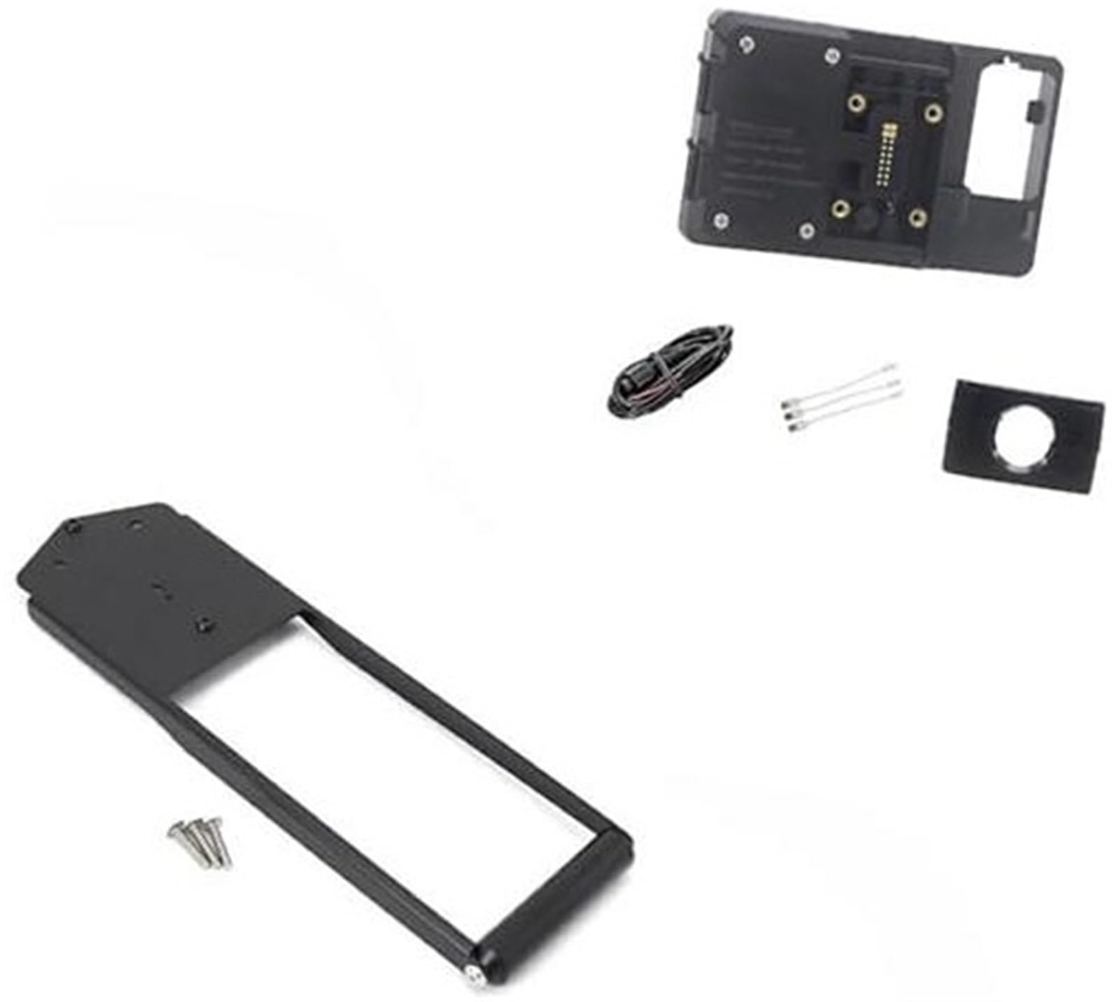 Szwaldaper Motorrad-Telefonhalterung, for TRACER 9 GT, for TRACER 900 GT 2021- Motorrad-GPS-Telefon USB-Drahtloses Laden Navigationshalterung Halter Halterung Ständer Telefonhalterung für den Lenker(B von Szwaldaper