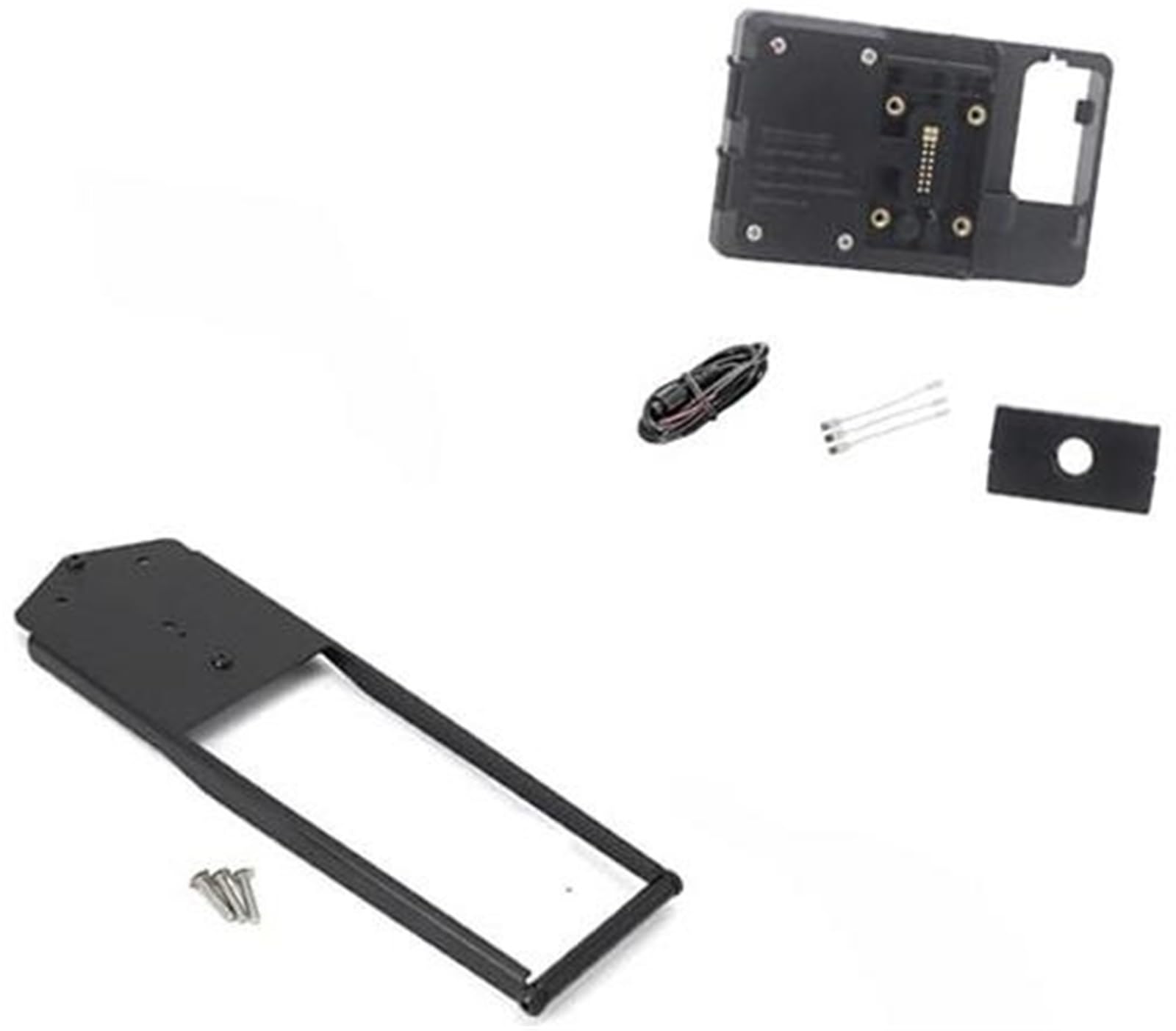 Szwaldaper Motorrad-Telefonhalterung, for TRACER 9 GT, for TRACER 900 GT 2021- Motorrad-GPS-Telefon USB-Drahtloses Laden Navigationshalterung Halter Halterung Ständer Telefonhalterung für den Lenker(B von Szwaldaper