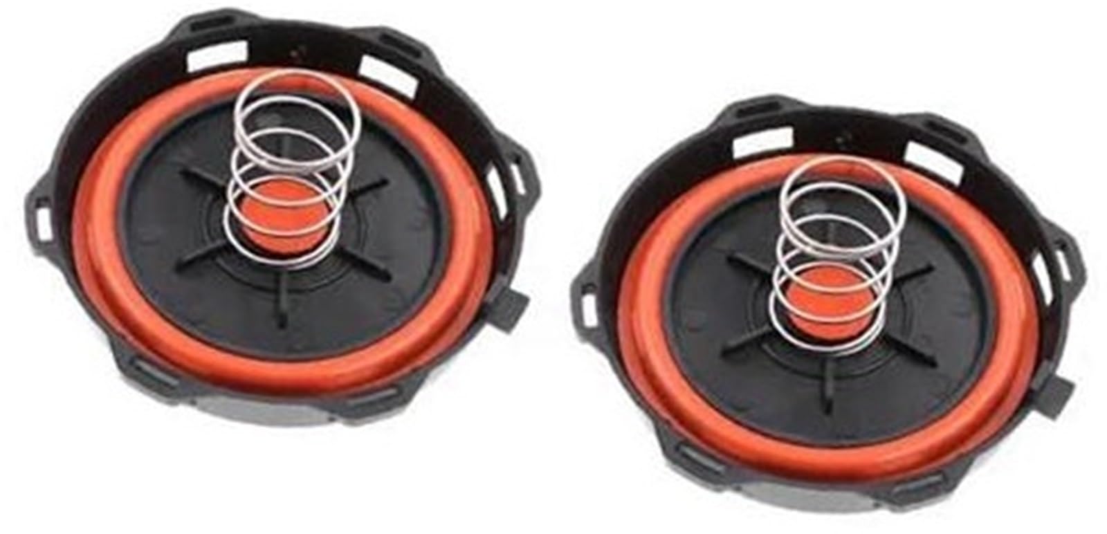 Szwaldaper Motorventildeckel, for Mini, F54 F55 F56 F57 F60, 1/2/10 Stück Motor-PCV-Ventildeckel 11127568579/7526665 PCV-Ventilabdeckung(Black 2 Pcs) von Szwaldaper