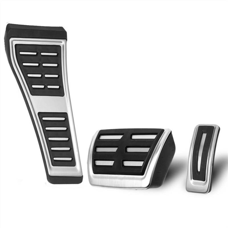 Szwaldaper Rechtslenker Auto Kupplung Bremse Gaspedal Fußstütze Pedale Abdeckungen, for, for Q5 SQ5 2017 2018 2019 RHD Car Styling Auto-Fußpedale(3PCS) von Szwaldaper