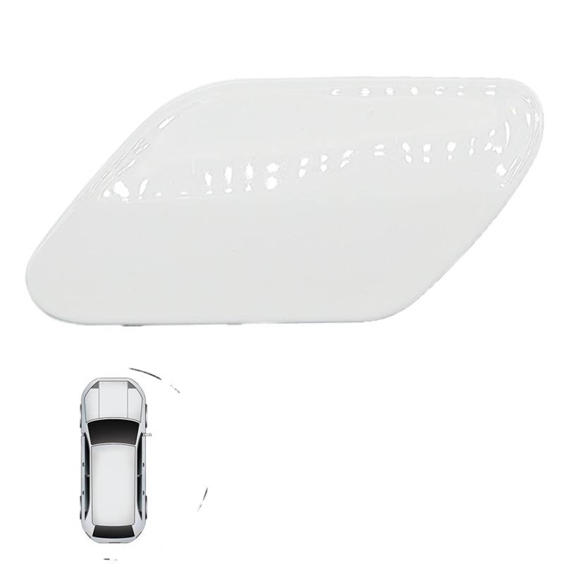 Szwaldaper Scheinwerferwaschschale, for Opel, Insignia, for Buick, Regal 2009 2010 2011 2012 2013 Scheinwerferwaschdüsenabdeckung Deckelverkleidung Hakenkappe Ersatz-Abschlepphakenkappe(White LH) von Szwaldaper