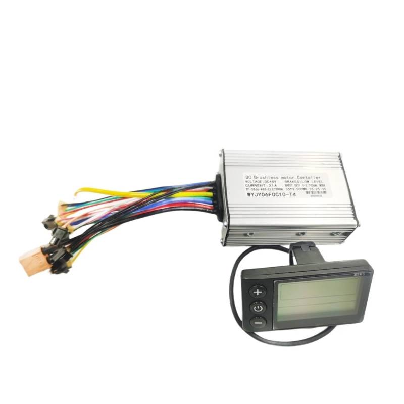 Szwaldaper T4 Max Single Drive Controller und Display, for MAXWHEEL, for ZWHEEL, for Elektroroller ERSATZTEILE Armaturenbrett für Elektroroller von Szwaldaper