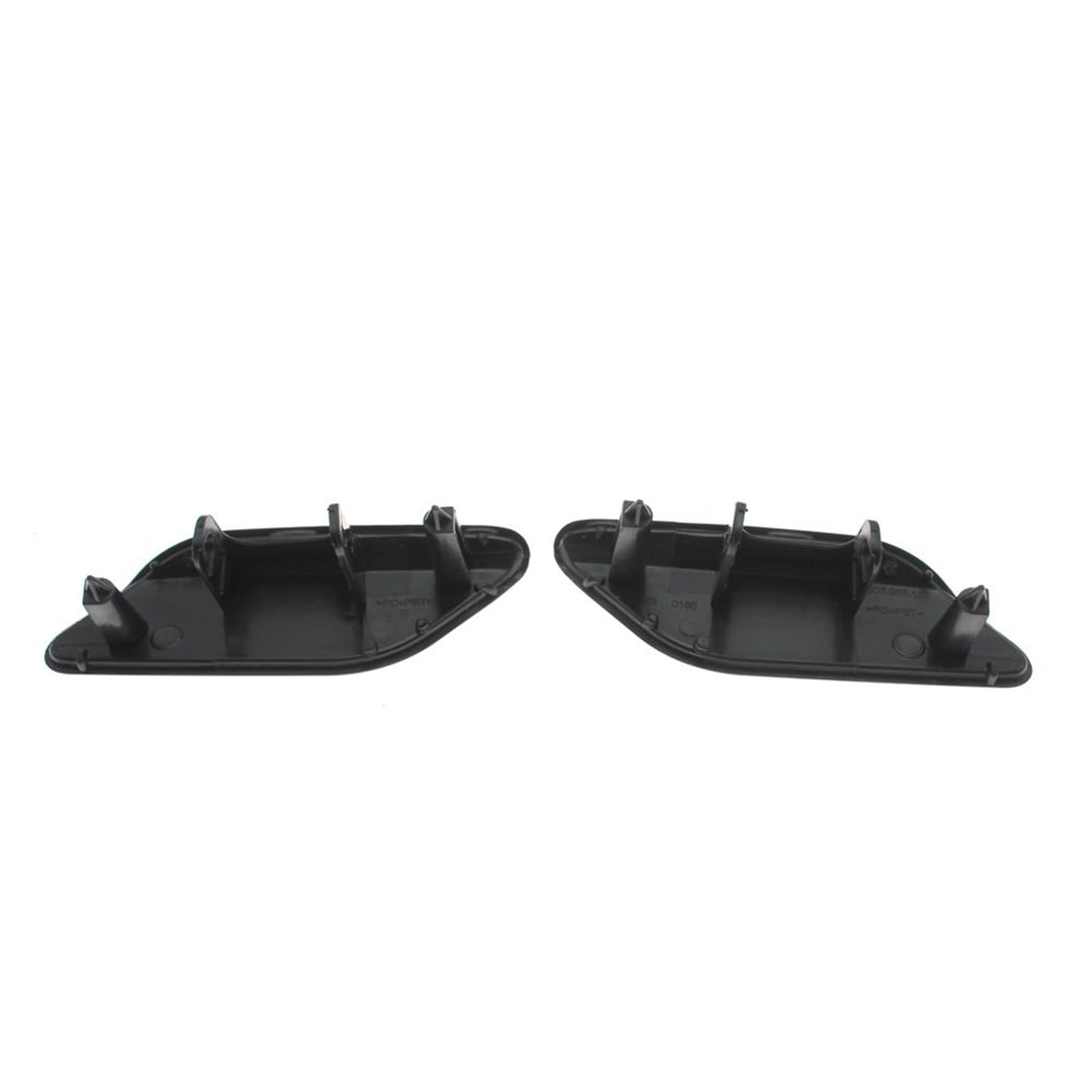 Szwaldaper Unlackiert Auto Front Scheinwerfer Waschanlage Abdeckung Scheinwerfer Sprühdüse Jet Cap, for, for VW, for, for Jetta, IV 2011 2012 2013 2014, 5C6955109 5C6955110 Sprühkappe für Autoschein von Szwaldaper