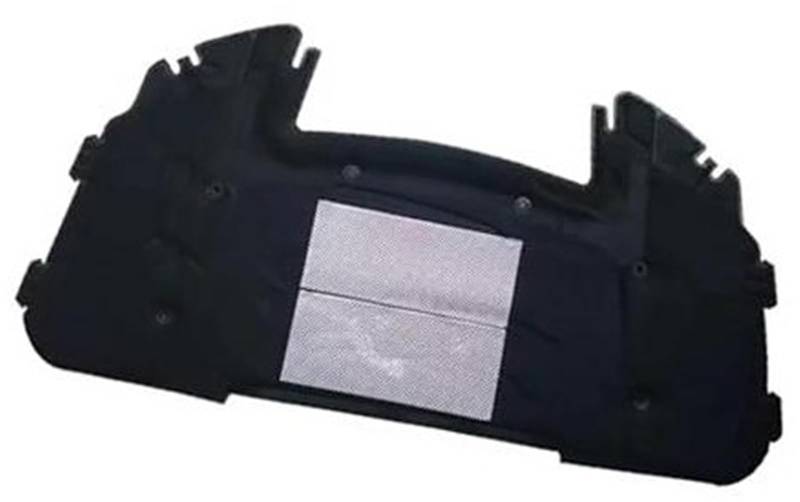 Szwaldaper for, 3er E90 E93 323i 325i 2005-2012 Motorhauben-Isolierpolster vorne, Wärmedämmung, Schallschutzmatte aus Baumwolle, Schaumstoff Wärmedämmmatte(Black 2) von Szwaldaper