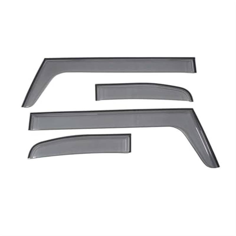 Szwaldaper for Toyota, FJ for Cruiser 2007-2021 Seite Fenster Visor Vent Shades Sonne Regen Deflektor Schutz Auto Tür Markisen Unterstände Schutz Schutz Türblende für Kraftfahrzeuge von Szwaldaper