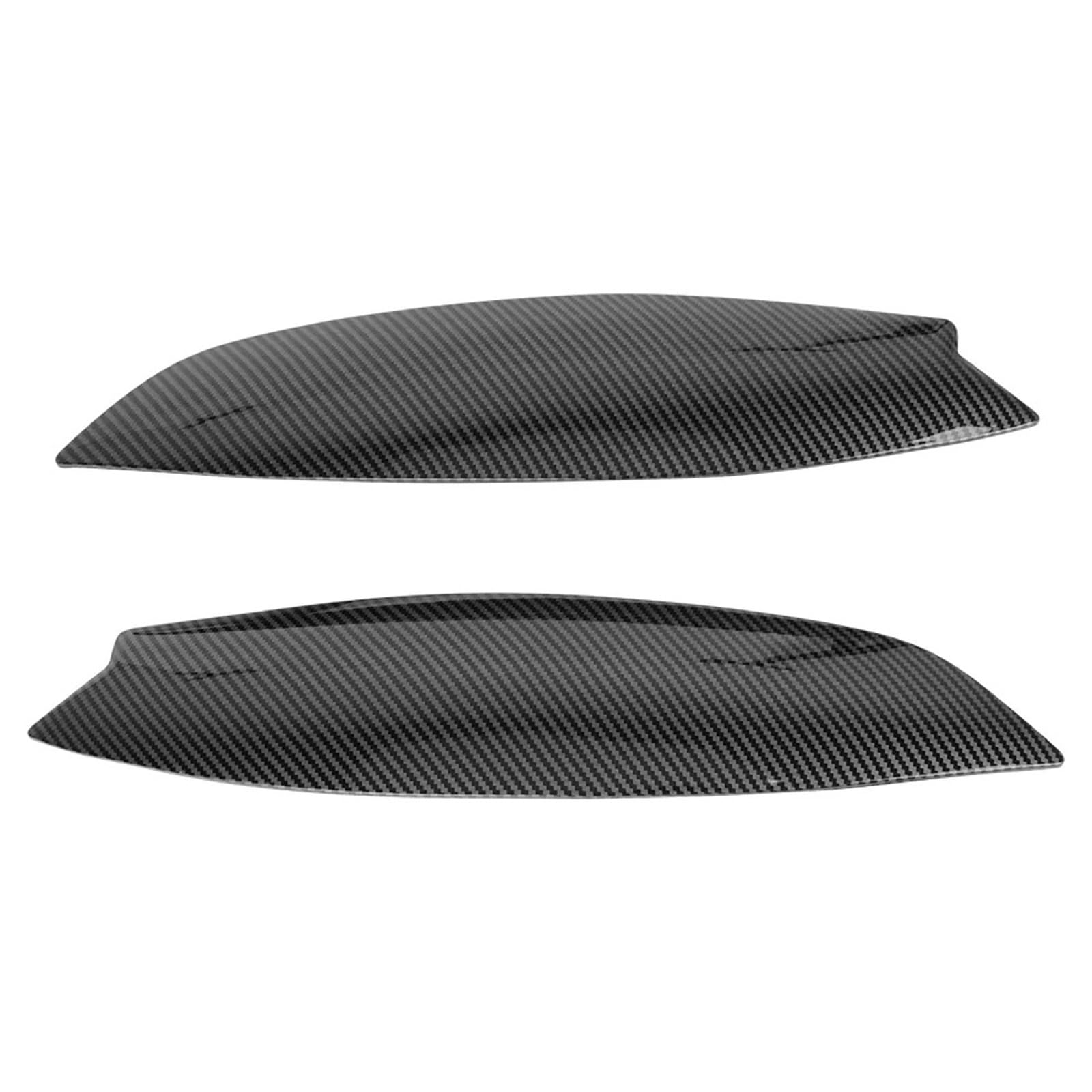 Szwaldaper for VW, for Golf 5 MK5 Golf 5 2005–2007, Auto-Scheinwerfer, Augenbrauen, Augenlider, Abdeckung, Kohlefaser-Aufkleber, dekoratives Zubehör Dekoratives Scheinwerferzubehör(Carbon Look) von Szwaldaper