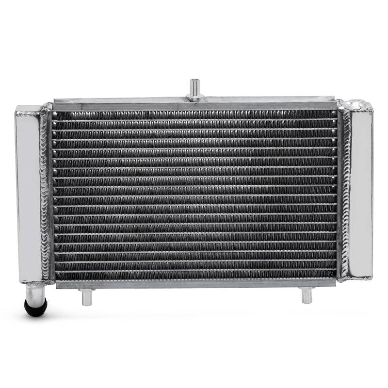 TARAZON Aluminum Wasserkühler Motorkühlung Kühler Radiator für Aprilia RS125 2T 1995-2011 Tuono 125 03 04 RS 125 GS von TARAZON