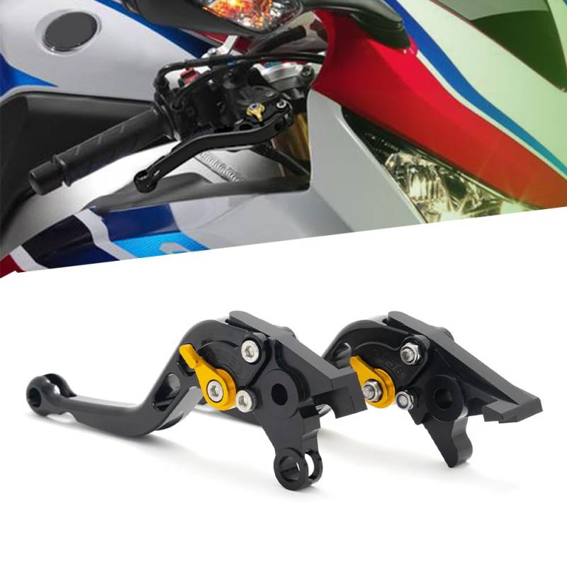 TARAZON CNC Bremshebel Kupplungshebel Set Verstellbar für Aprilia RS 125 RS125 2006-2016 von T | TARAZON