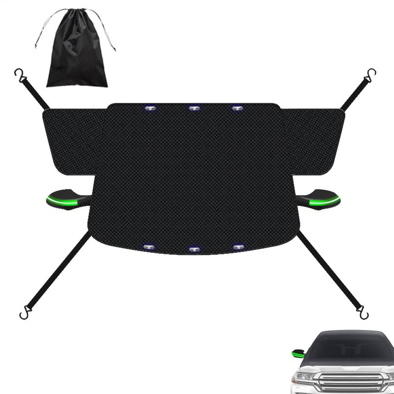 Windschutzscheiben-Abdeckung, Schneeschutz, wetterfest, Frostschutz, Windschutzscheibenabdeckung, Winter-Autoabdeckungen für Eis und Schnee von TABSIRAH