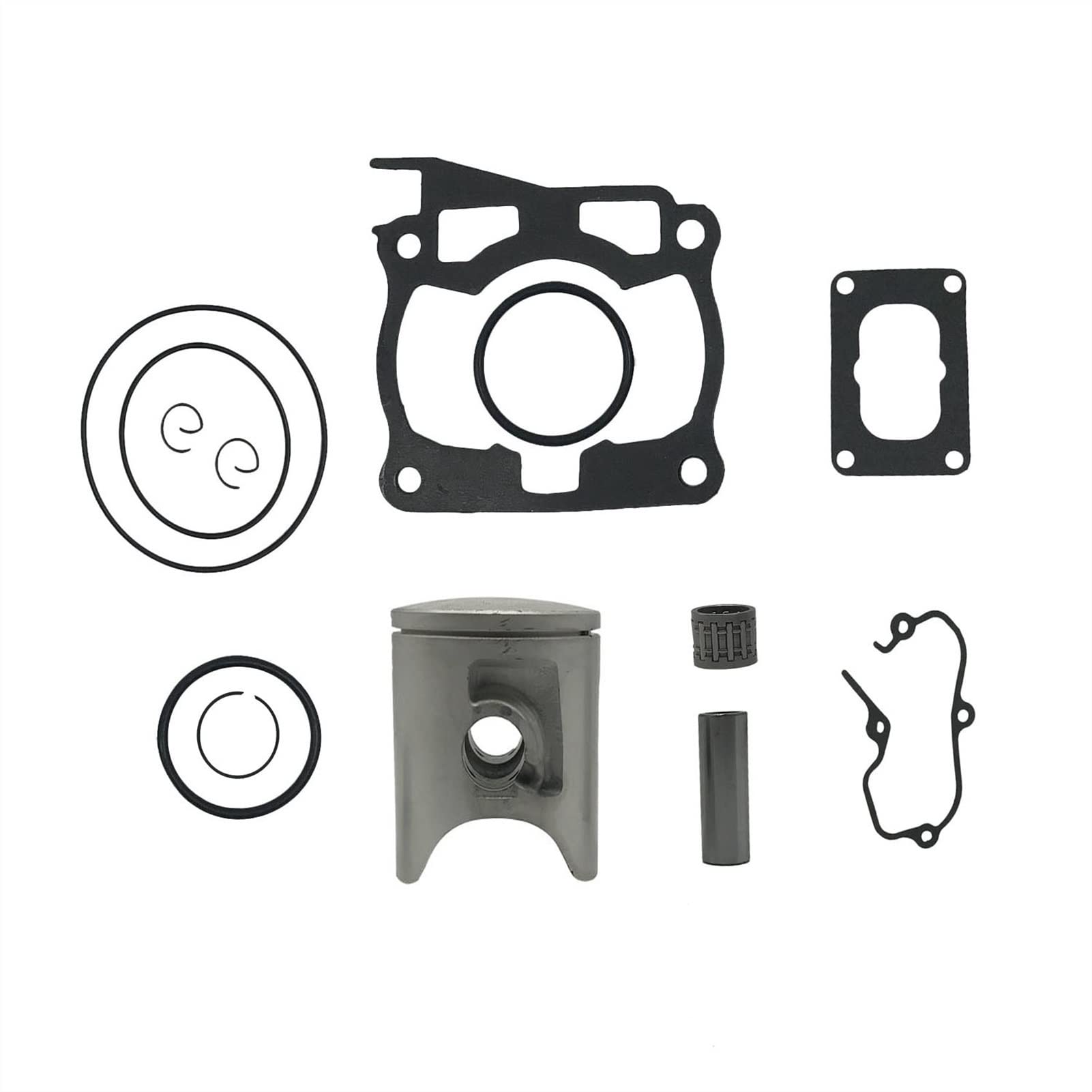 Kolbenringe Neue Kolbenringe Dichtungen O-Ring Kit Set für YZ 125 YZ125 1998 1999 2000 2001 2002 2003 2004 Flat Top Kolben von TAIBOSL