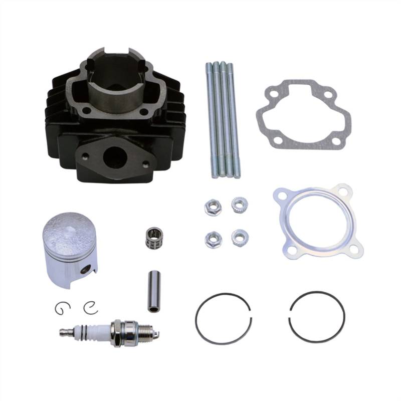 Kolbenringe Zylinder Kolbenring Dichtung Top End Kit für PW50 PW 50 QT50 40mm Flat Top Kolben von TAIBOSL