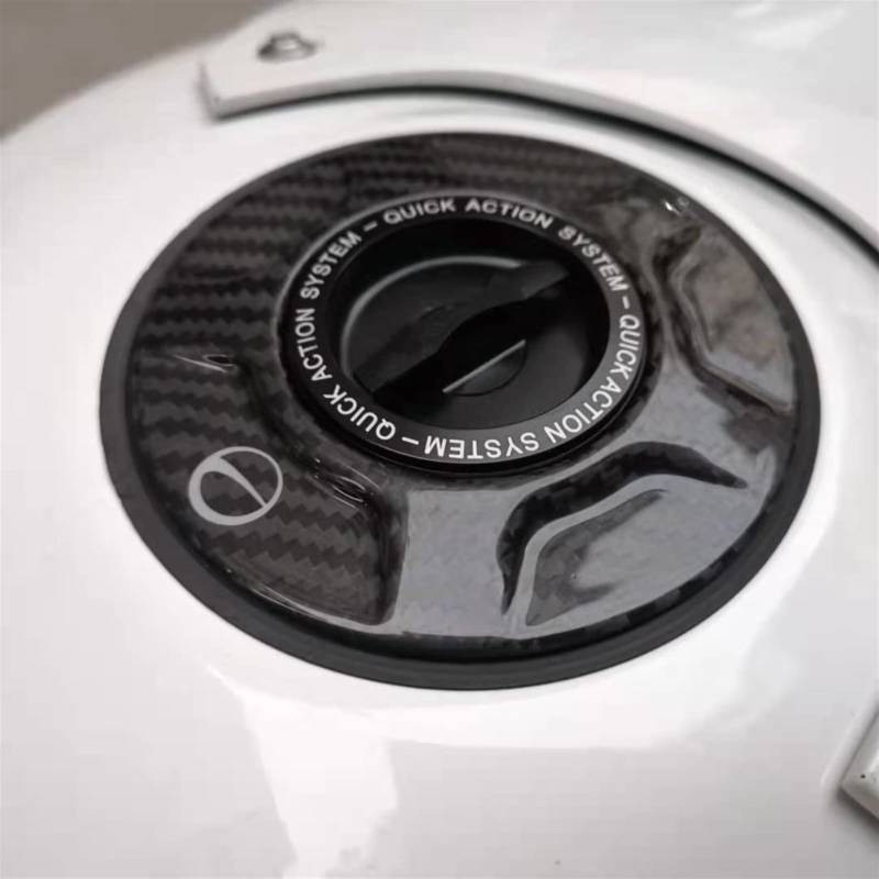 Tankdeckel aus Kohlefaser für S1000RR 2010 bis 2021 Motorrad-Tankdeckel, Tankdeckel Moto S1000 RR S 1000 RR HP4 Tankdeckel (schwarz) von TAIBOSL