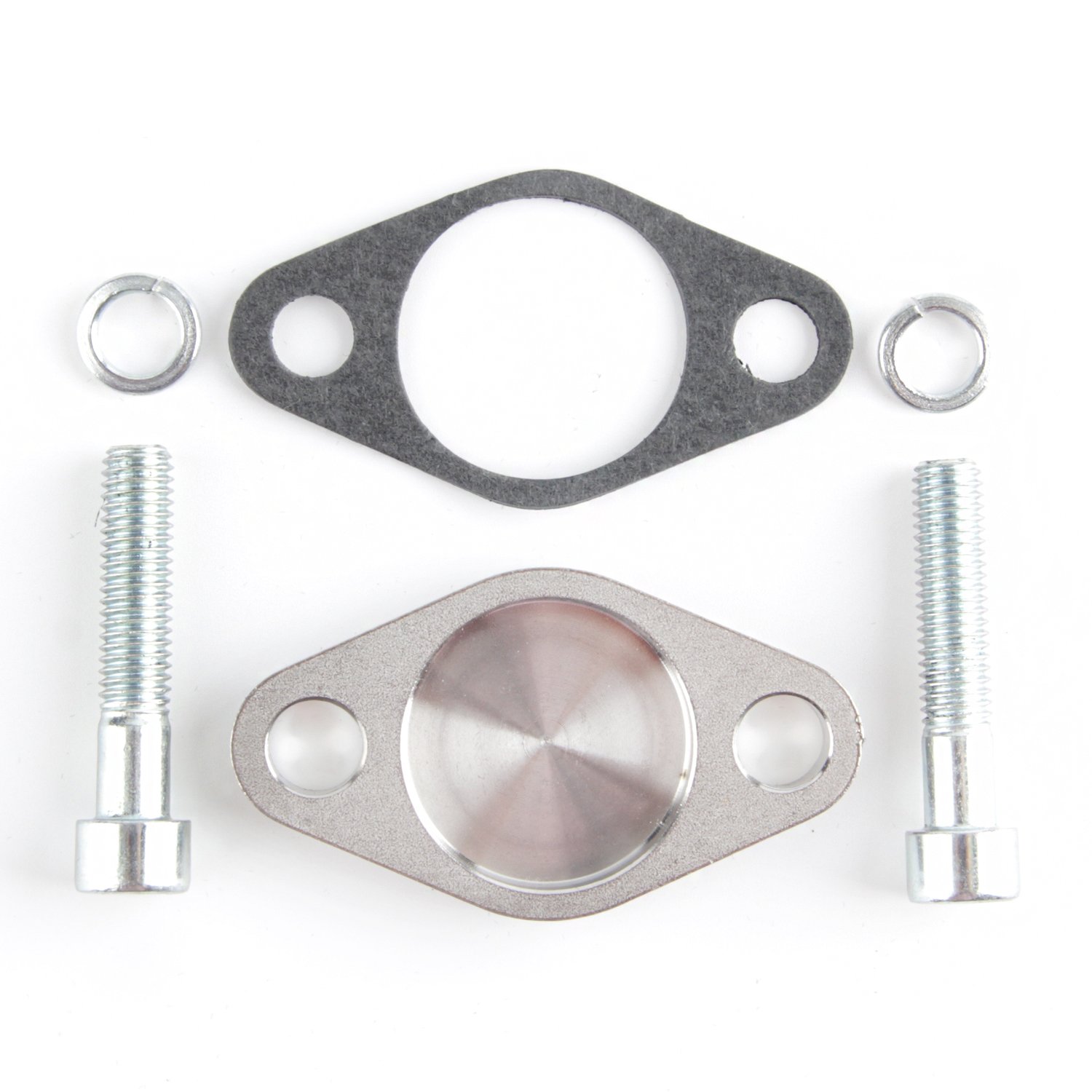 TAKPART 8mm EGR AGR Ventil Blanking Block Platten Kit mit Dichtung Ventildeckeldichtung für E53 E65 E66 E38 E39 E46 X5 von TAKPART