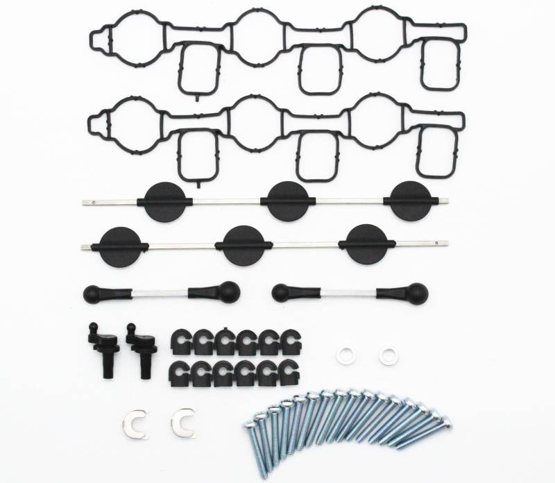 TAKPART Saugrohrklappe Reparatursatz Ansaugkrümmer Drallklappen für 2.7 3.0 TDI 059129711 059129712 von TAKPART