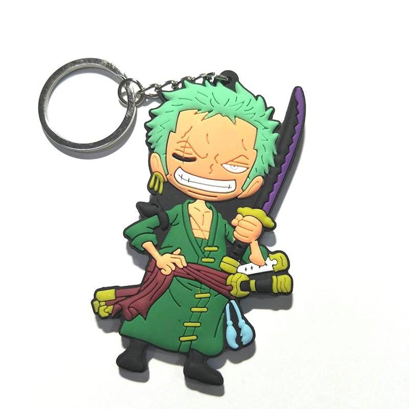 Wiazhu Onepiece Japanische Anime Figur Roronoa Zoro Schlüsselanhänger Merchandise von Wiazhu