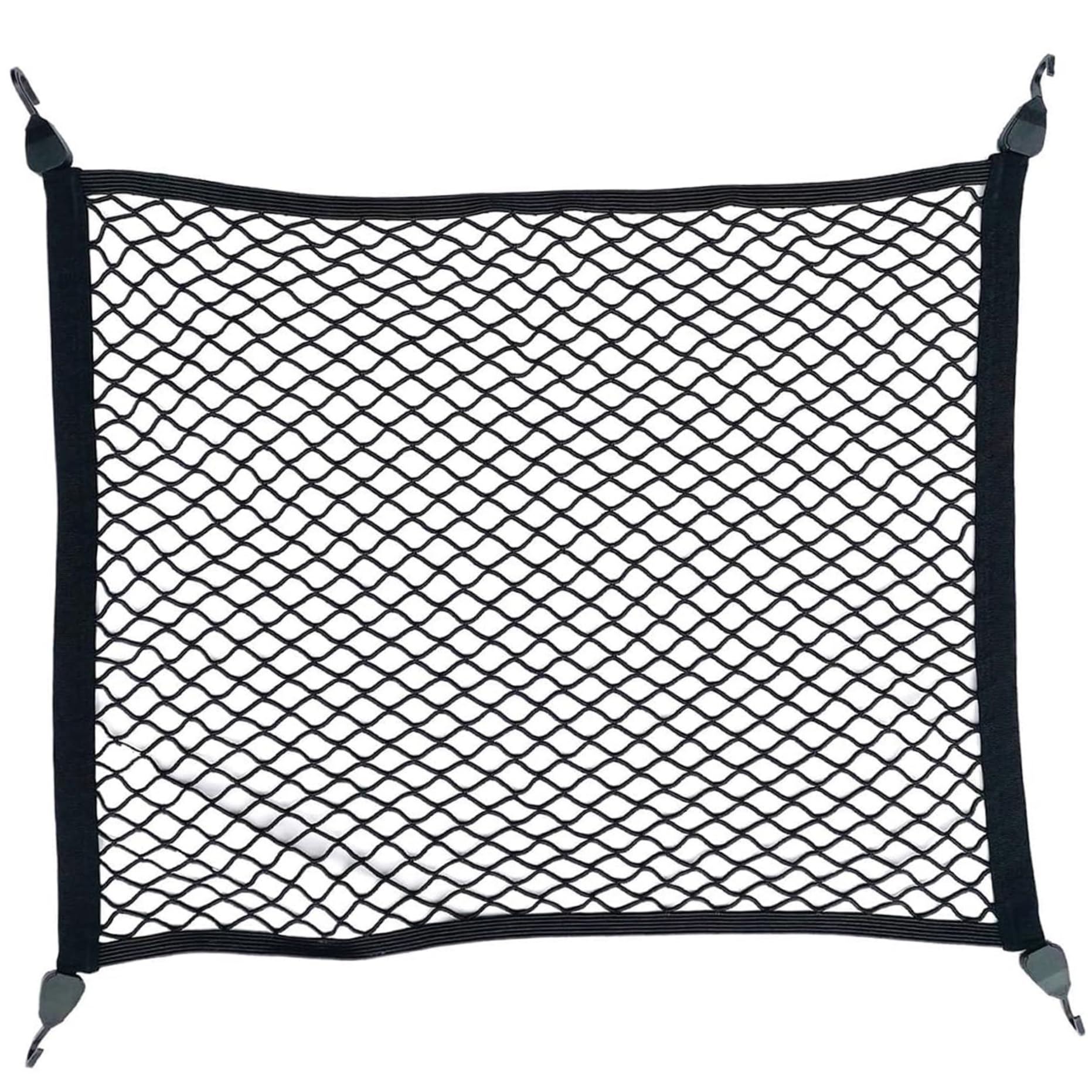 Gepäcknetz 24x16-Zoll-Frachtnetz mit Haken sogar Mesh Elastic Bungee Net mit feinem Kanten Allzweck-LKW-Auto-Net für Kofferraumdach-Autozubehör von TANGPINGMAO