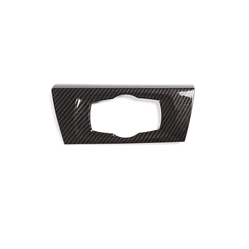 Auto Interieurleisten Kohlefaser-ABS-Scheinwerferschalter Zierrahmen-Abdeckung Innenaufkleber passend for BMW 3er E90 2005-12 Autozubehör Interieur Dekor Carbon(Carbon Fiber Texture) von TANGSIYANG