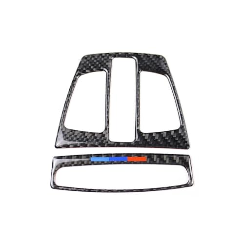 Auto Interieurleisten Kohlefaser-Auto-Leseleuchte, dekorativer Rahmen, passend for BMW F30 F20 F34 F46 X5 F15 X6 F16 X1 F48 Auto-Innenausstattung Interieur Dekor Carbon(1) von TANGSIYANG