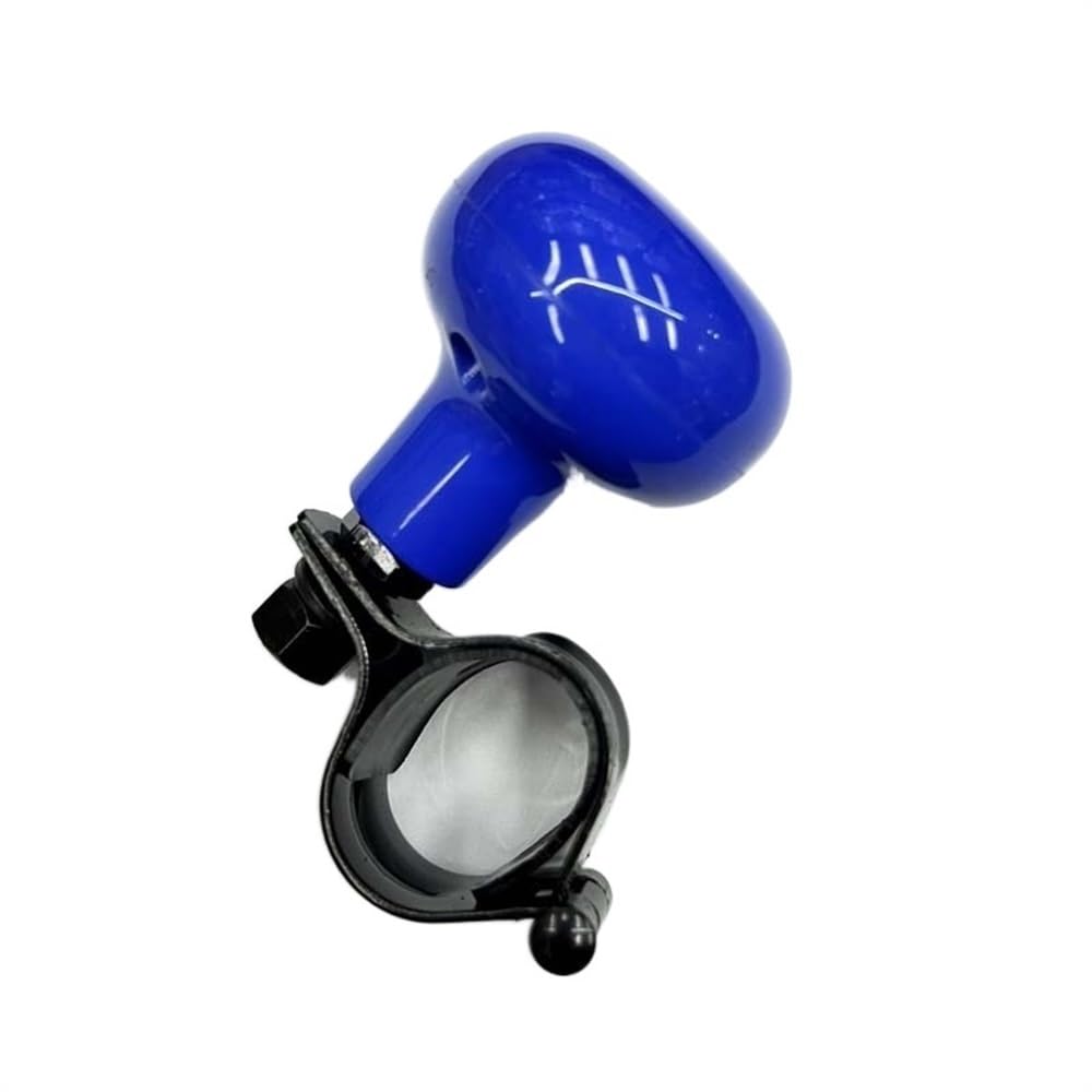 Lenkradknauf Radknauf Ball Auto Steeringbooster Eisen Servolenkgriff Ball Booster Verstärker Auto Spinner Knob Lenkradknauf Traktor(Blue) von TANGSIYANG