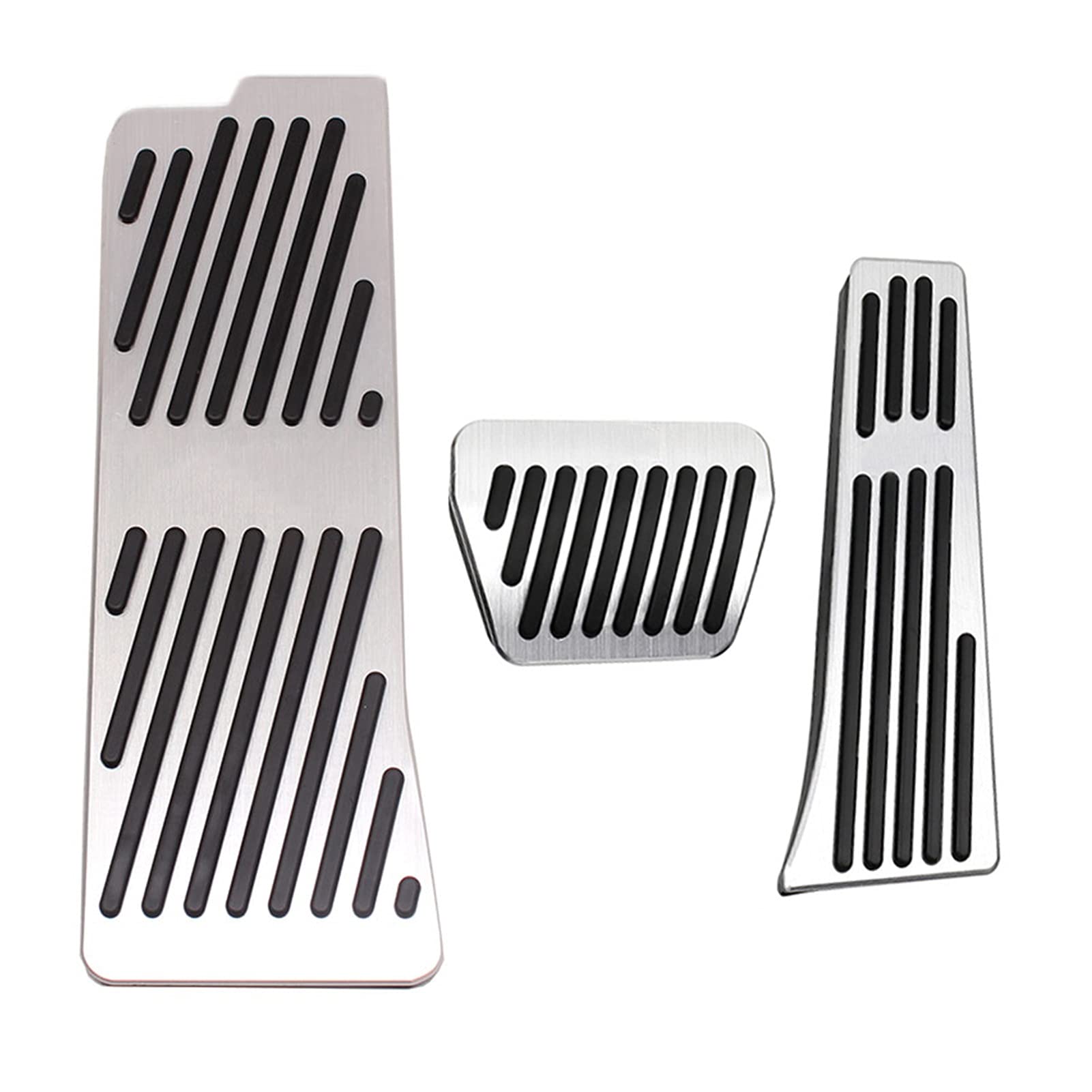 TANZWZGPKE Aluminiumautobeschleuniger Pedalbremspedal 3pcs Fußstütze Pedalplatte Abdeckung 3 stücke Passt for BMW 3. Serie G20 G21 G28 325 Li 2020. Pedal(3pcs) von TANZWZGPKE