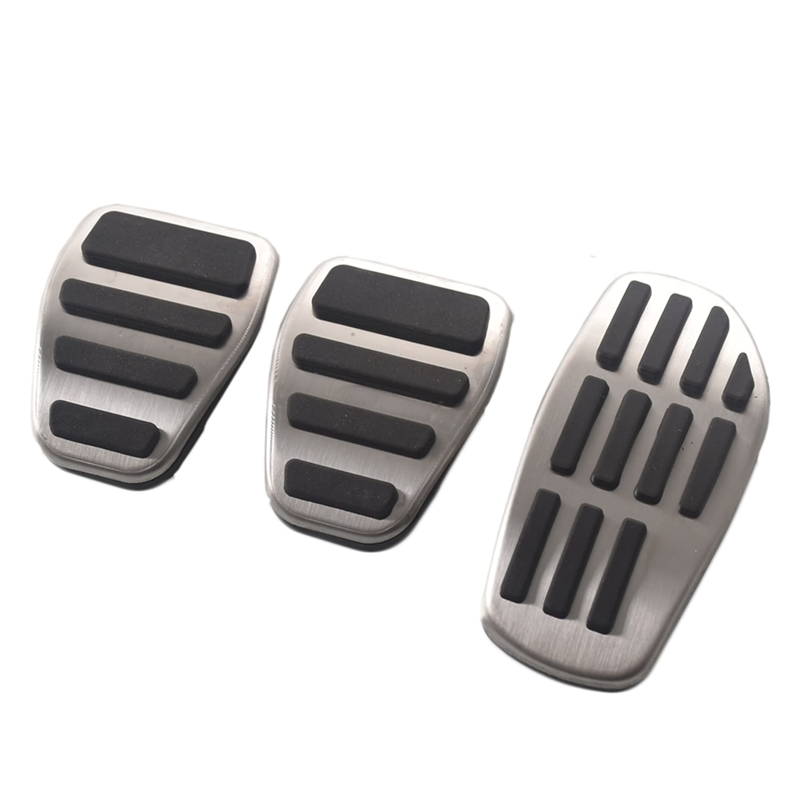 TANZWZGPKE Sport Edelstahl Brennstoffbremsfußstütze Pedal for Dacia Duster Pedal(MT) von TANZWZGPKE