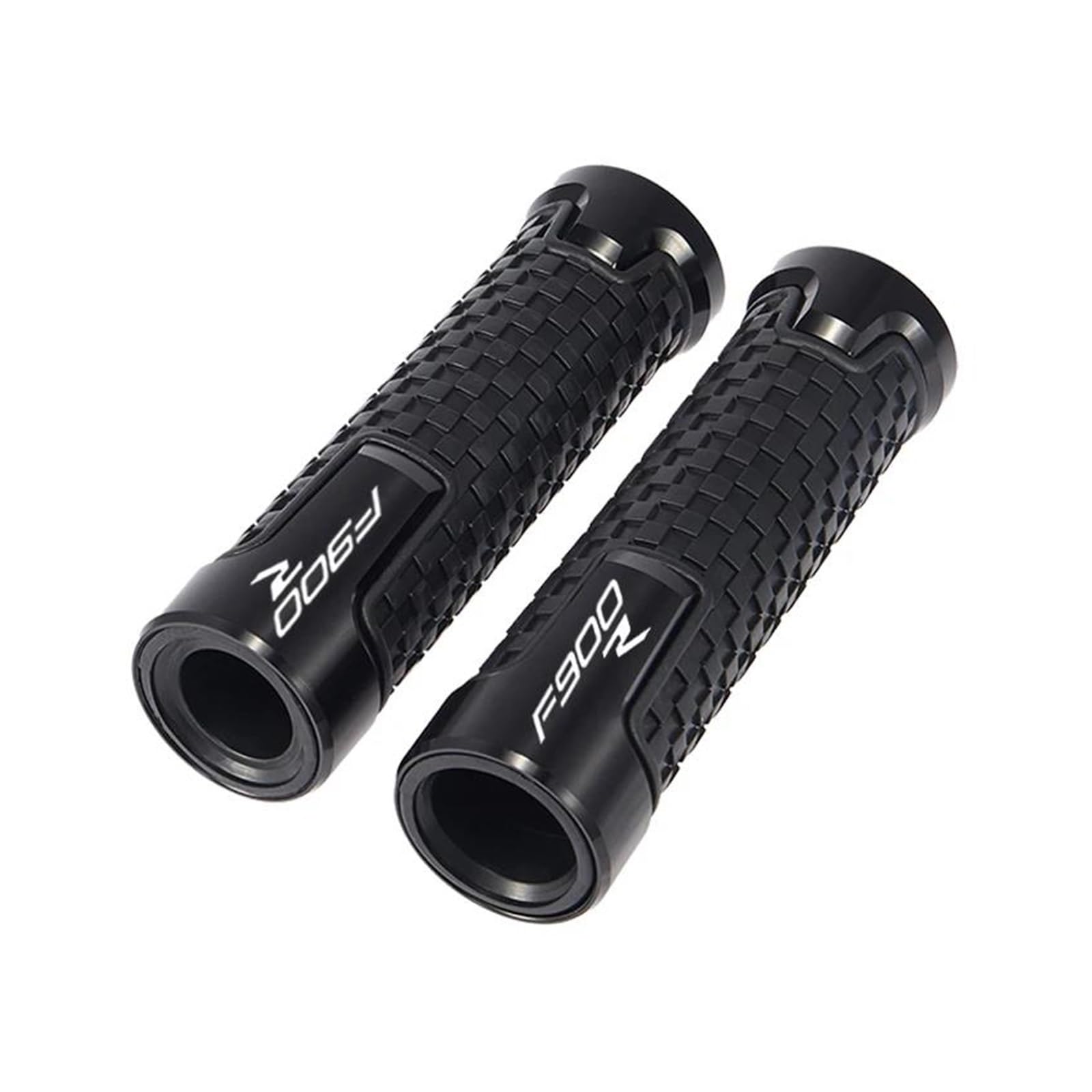 7/8 ''22mm Bar Ends Motorrad Griffe Lenker Griffe Für BM&W F900R F 900 R 2020 2021 F900 R 900R(Black) von TAOBOZI