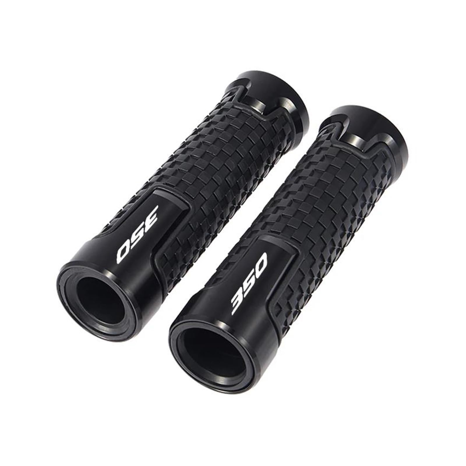 Für H&ONDA Forza 350 FORZA350 NSS 350 2018-2024 Zubehör 7/8 ''22mm Bar Ends Motorrad Lenker Griffe(Black) von TAOBOZI