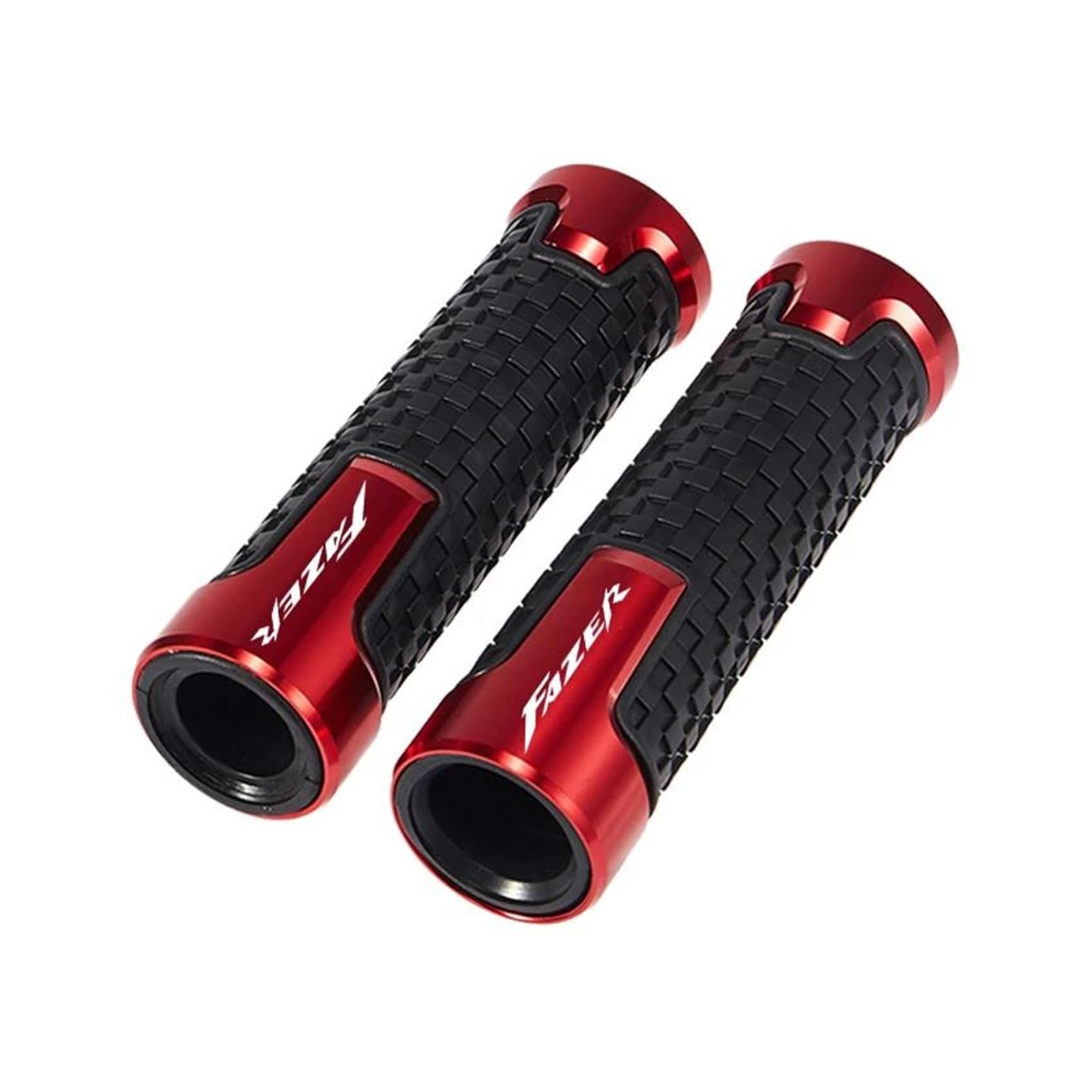 Für YAM&AHA Fazer 125 150 FZ1 FZ6 FZ7 FZ8 FZ9 Zubehör 7/8 ''22mm Bar Ends Motorrad Griffe Lenker Enden(Red) von TAOBOZI