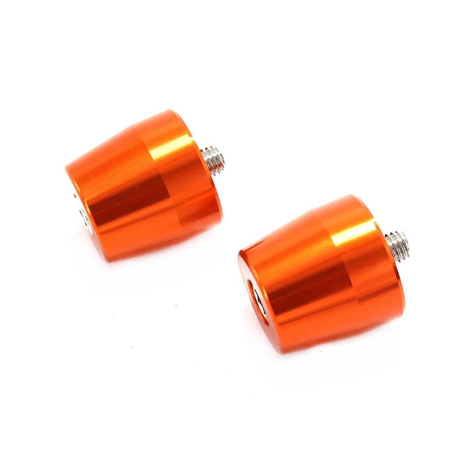 Lenkerenden Für Kaw&asaki ER6N ER6F Z250 Z300 Z650 Z750 Z800 Z900 Z1000 Motorrad Lenker Griffe Bar Ends Kappe Abdeckung Slider(Orange) von TAOBOZI