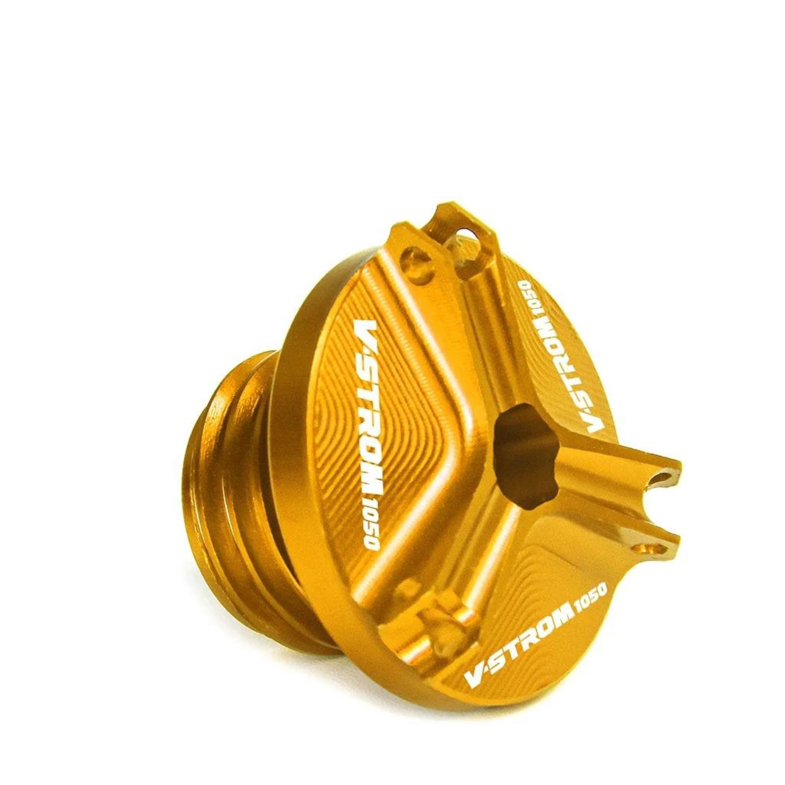 Öleinfüllschraube Motoröl-Einfülldeckel Für Suzuki V-Strom Vstrom DL 800 1050 DE 800DE 1050DE DL800DE DL1050DE 1050XT(Gold) von TAOBOZI