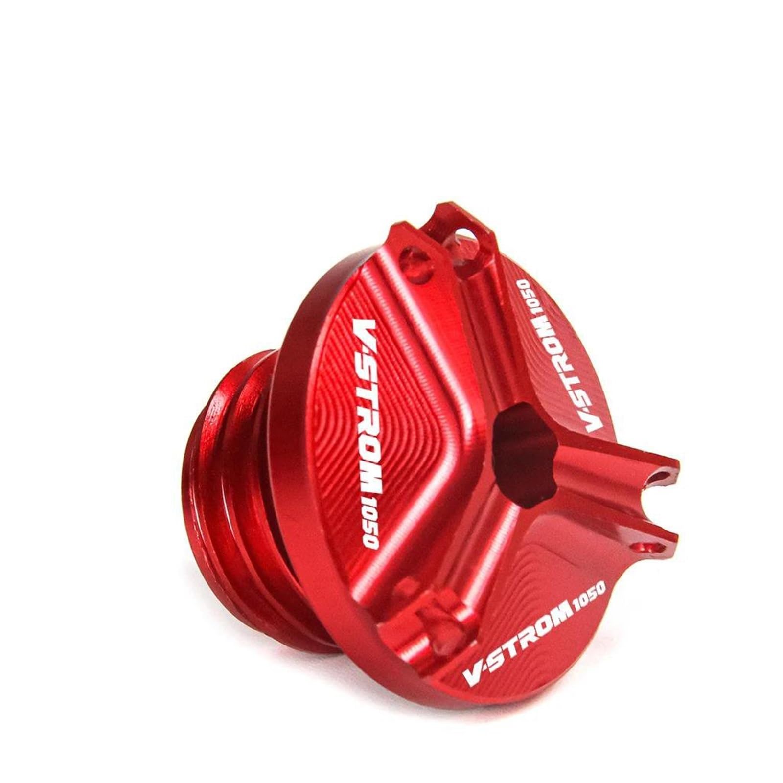 Öleinfüllschraube Motoröl-Einfülldeckel Für Suzuki V-Strom Vstrom DL 800 1050 DE 800DE 1050DE DL800DE DL1050DE 1050XT(Red) von TAOBOZI