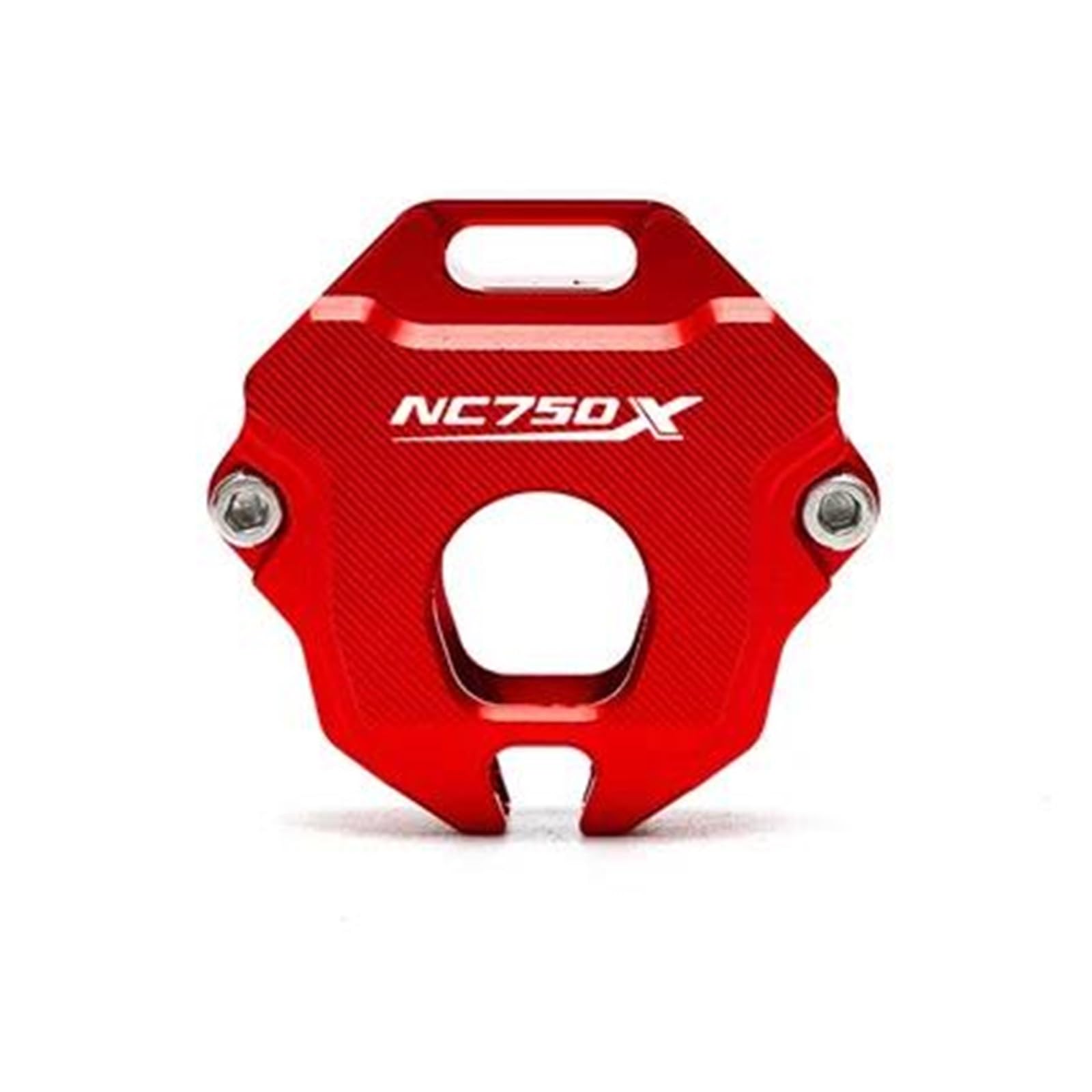 SchlüSselgehäUse Für HO&NDA NC750X DCT 2013-2021 2022 2024 Motorrad Zubehör CNC Aluminium Schlüssel Fall Shell Cover Schutz Schlüsselbund(Red) von TAOBOZI