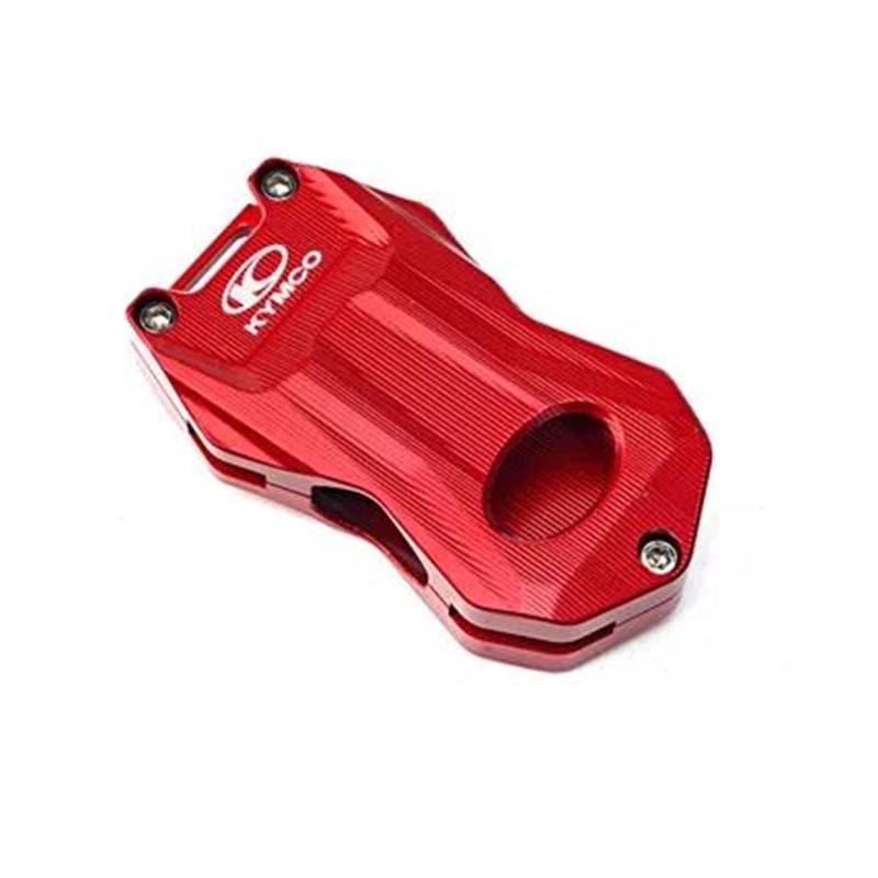 SchlüSselgehäUse Motorrad Schlüssel Abdeckung Fall Shell Schlüssel Schutz Keychain Schlüssel Fall Für KYMCO RKS150 Racing150 KRV180(Red) von TAOBOZI