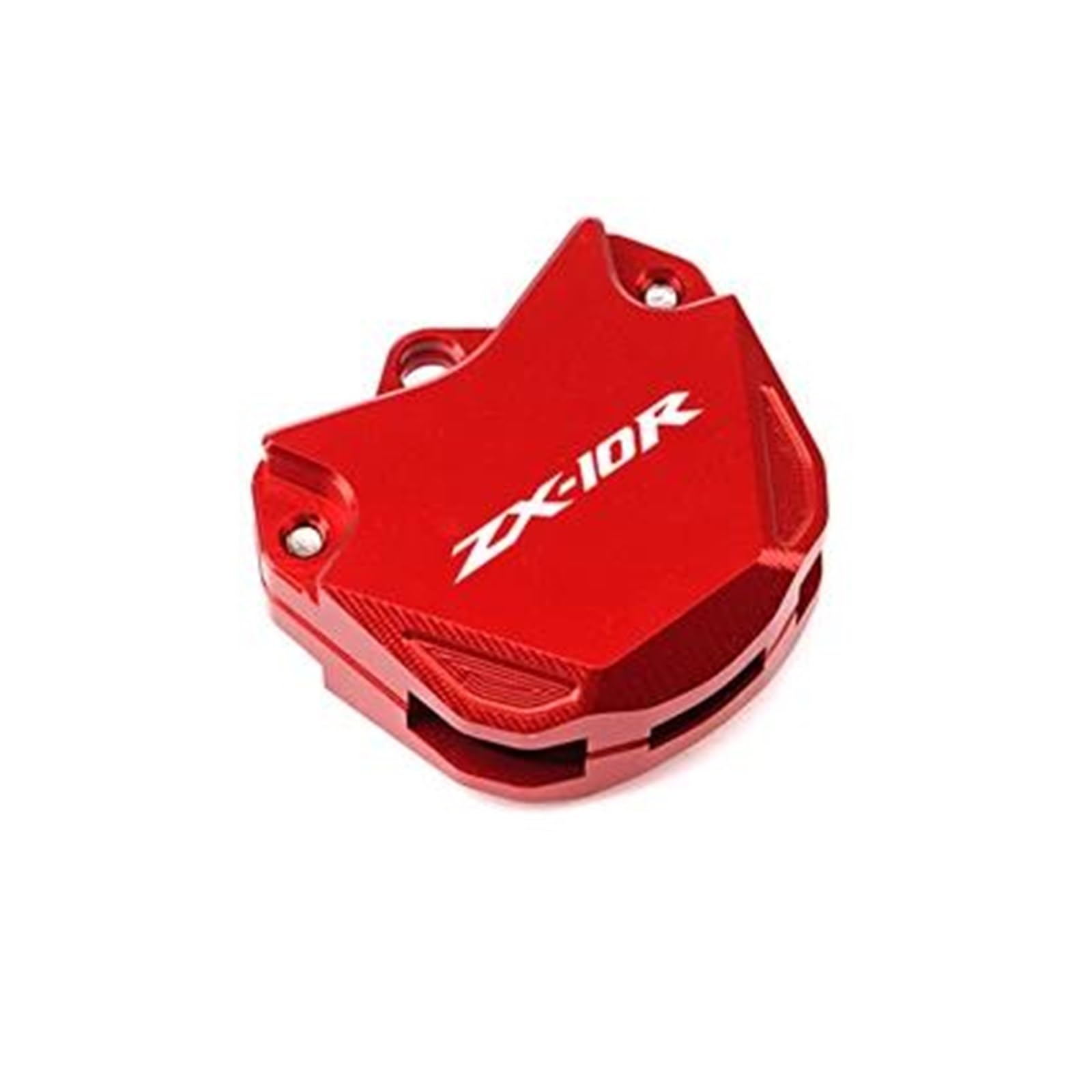 SchlüSselgehäUse Motorrad Schlüssel Abdeckung Fall Shell Schlüssel Schutz Keychain Schlüssel Fall Für Ka&wasaki Ninja ZX10R ZX-10R(Red) von TAOBOZI