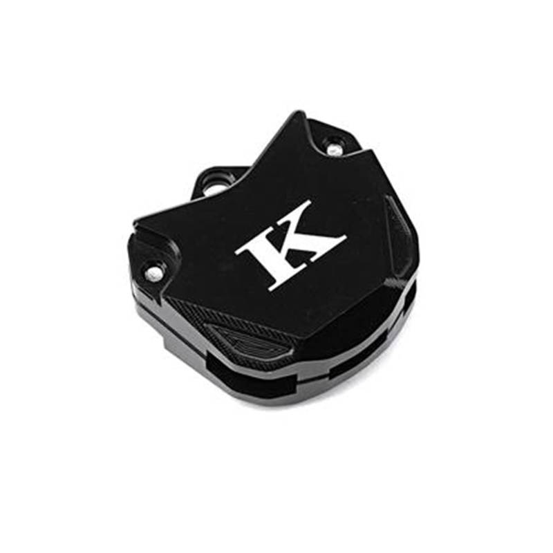 SchlüSselgehäUse Motorrad Schlüssel Abdeckung Fall Shell Schlüssel Schutz Keychain Schlüssel Fall Für Ninja 650 ZX6R 400 1000SX(Black) von TAOBOZI