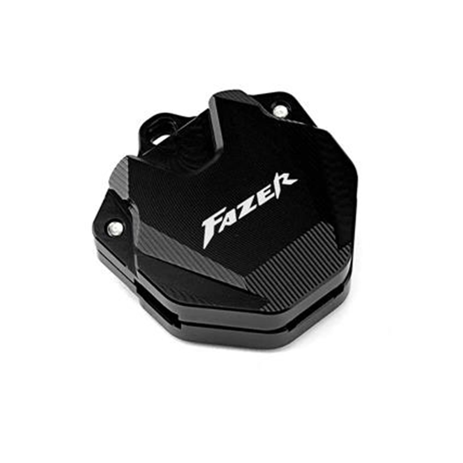 SchlüSselgehäUse Motorrad Schlüssel Abdeckung Fall Shell Schlüssel Schutz Keychain Schlüssel Fall Für YAM&AHA FAZER FZ6 FZ6R FZ1 FZ8(Black) von TAOBOZI