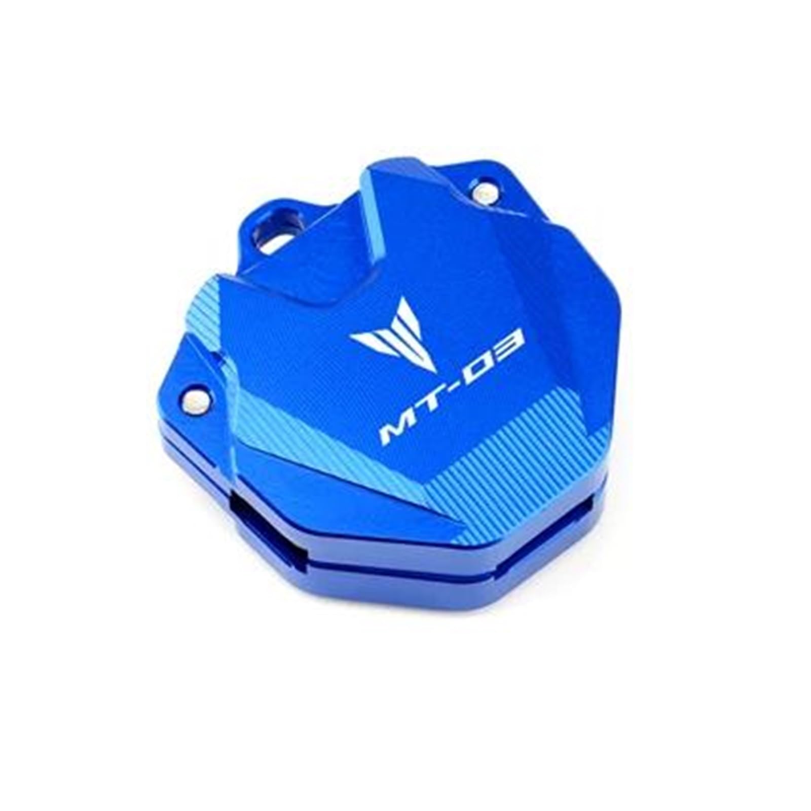 SchlüSselgehäUse Motorrad Schlüssel Abdeckung Fall Shell Schlüssel Schutz Keychain Schlüssel Fall Für YAM&AHA MT03 MT-03 Mt03(Blue) von TAOBOZI