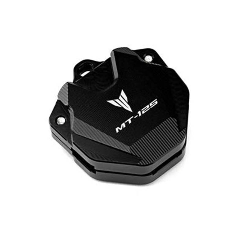 SchlüSselgehäUse Motorrad Schlüssel Abdeckung Fall Shell Schlüssel Schutz Keychain Schlüssel Fall Für YAM&AHA MT125 MT-125(Black) von TAOBOZI