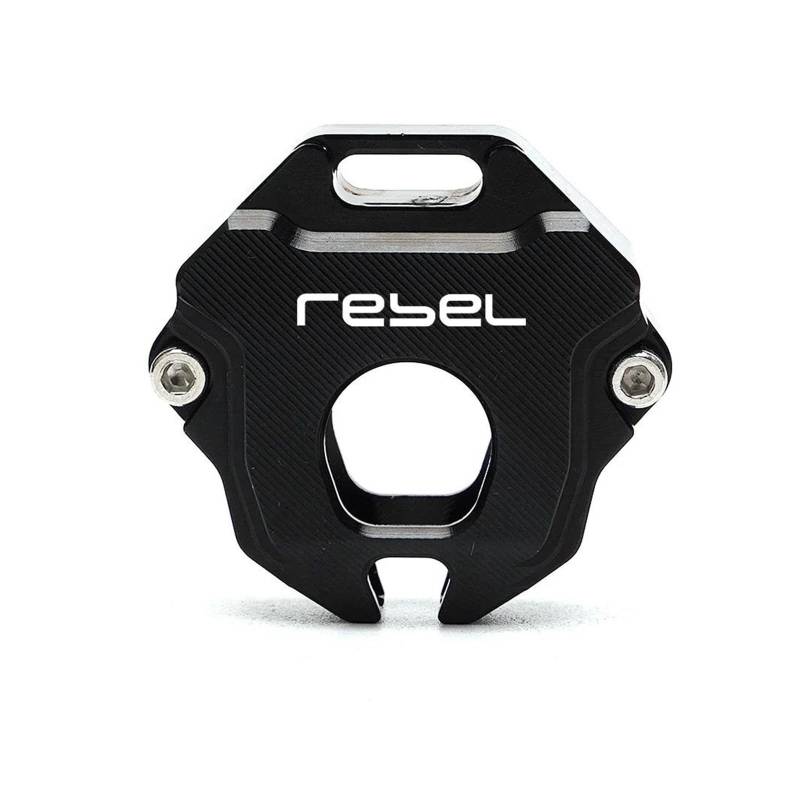 SchlüSselgehäUse Motorrad Schlüssel Fall Abdeckung Schlüssel Shell Schlüsselring Keychain Für H&ONDA Rebel CM1100 Rebel 1100 1100T DCT(Black) von TAOBOZI