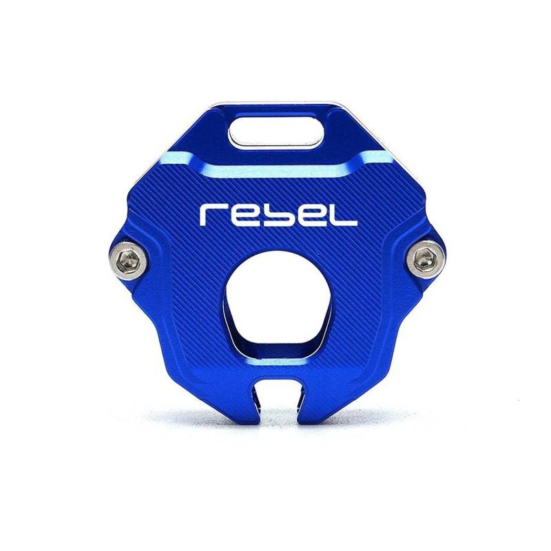 SchlüSselgehäUse Motorrad Schlüssel Fall Abdeckung Schlüssel Shell Schlüsselring Keychain Für H&ONDA Rebel CM1100 Rebel 1100 1100T DCT(Blue) von TAOBOZI