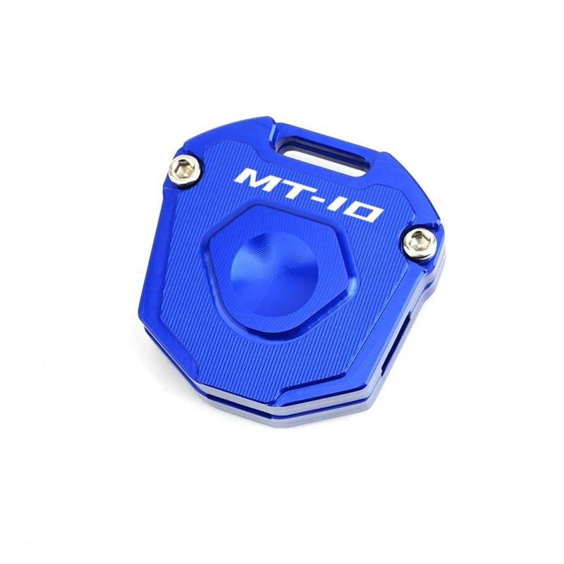 SchlüSselgehäUse Motorrad Schlüsselanhänger Schlüsselanhänger Schlüssel Abdeckung Kappe Schutz Schlüssel Fall Shell Für YAM&AHA MT-10 MT10 MT 10(Blue) von TAOBOZI