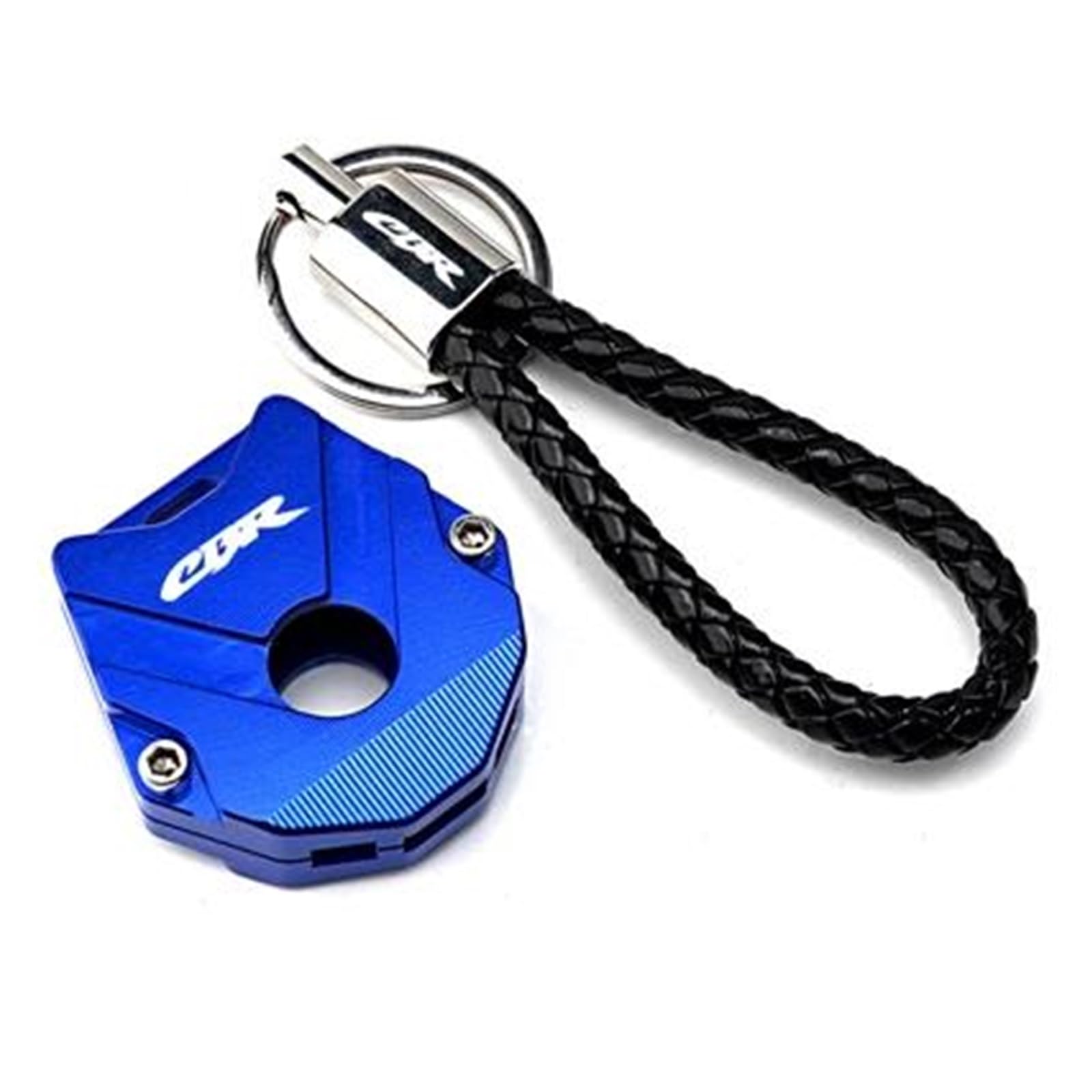 SchlüSselgehäUse Schlüssel Abdeckung Fall Shell Schlüssel Schutz Keychain Für H&ONDA CBR650R CBR600RR CBR1000RR CBR500R CBR600F(Blue2) von TAOBOZI