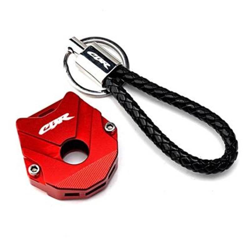 SchlüSselgehäUse Schlüssel Abdeckung Fall Shell Schlüssel Schutz Keychain Für H&ONDA CBR650R CBR600RR CBR1000RR CBR500R CBR600F(Red2) von TAOBOZI