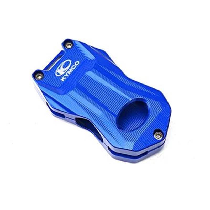 SchlüSselgehäUse Schlüssel Abdeckung Fall Shell Schlüssel Schutz Keychain Schlüssel Fall Für KYMCO DTX360 DTXCT Xciting S350(Blue) von TAOBOZI