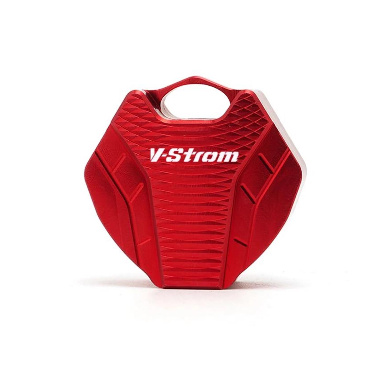 SchlüSselgehäUse Schlüsselabdeckung Hülle Schlüsselschutz Schlüsselanhänger Für Suzuki Vstrom 650 1000 1050 1050XT DL650 DL1000(Red) von TAOBOZI