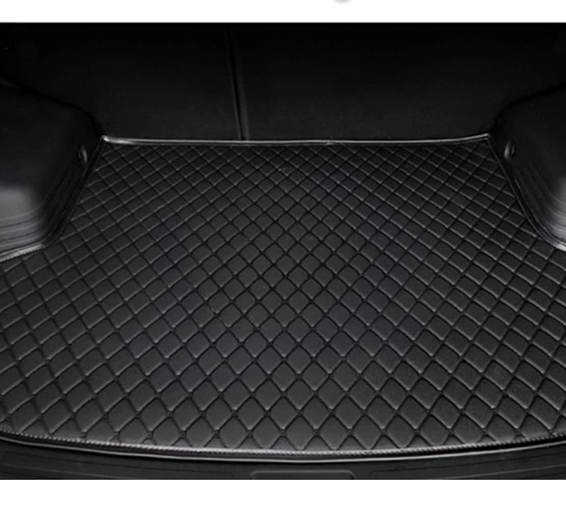 Auto Kofferraummatte, Cargo Liner Teppich Innenraum Zubehör Abdeckung, für Mitsubishi Eclipse Cross 2018 2019 2020,aBlack von TAPIVA