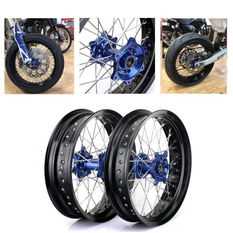 TARAZON 17" Motocross Radsatz Felgen Radnabe Wheels für Yamaha YZ250F YZ450F 2009-2013 von TARAZON