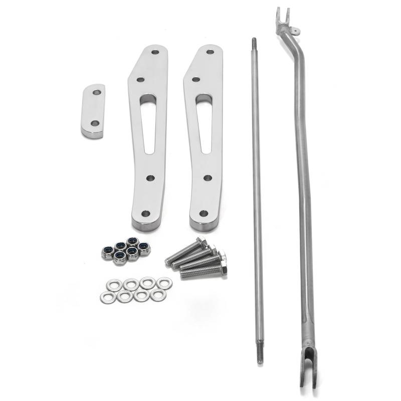 TARAZON Silbern 8" Forward Control Extensions Kit für Honda Shadow ACE VT 750 von TARAZON