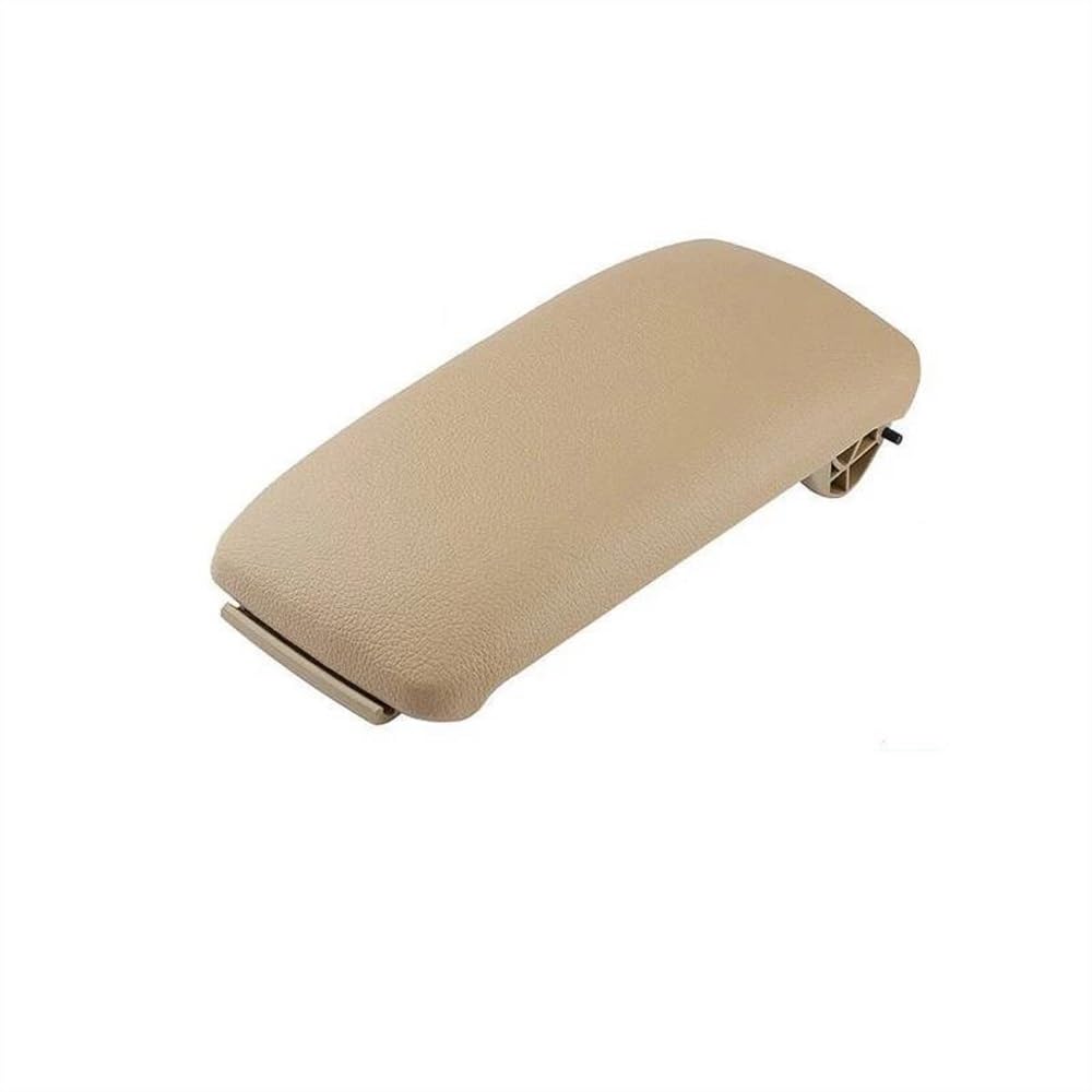 Aufbewahrungsbox Auto Armlehne Abdeckung PU Leder Latch Deckel Mittelkonsole Armlehne Ersatz Zubehör Für A3 8p 2003-2012 2004 2005 2006(Beige) von TASEKI