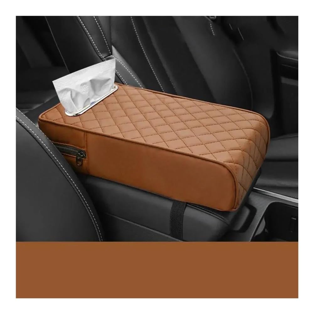 Aufbewahrungsbox Auto Armlehne Box Abdeckung Mittelkonsole Schutz Anti Arm Unterstützung Box Staub Tissue Zubehör Automotive Kratzer Pad Flecken(B) von TASEKI